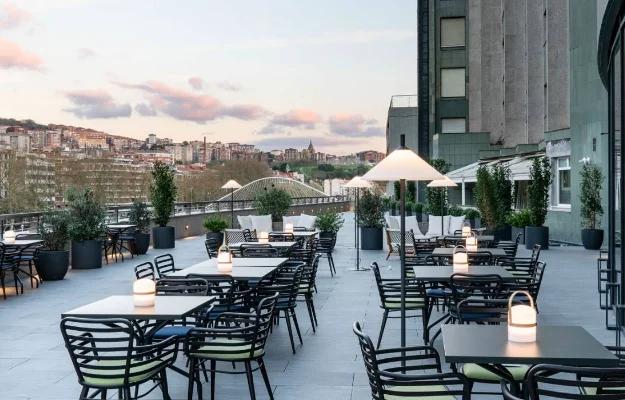 Terraza Mirador completa Vincci Consulado de Bilbao 4* Terraza Mirador completa Vincci Consulado de Bilbao 4*